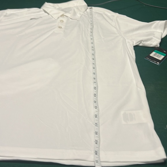 Nike Men's White Dri-FIT Polo Shirt - Picture 6 of 6